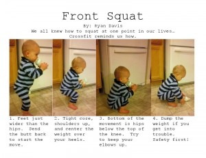 front-squat baby